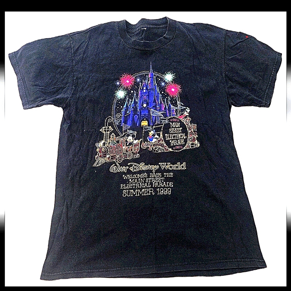 Vintage 1999 Disney World Electrical Parade T-Shirt Size L